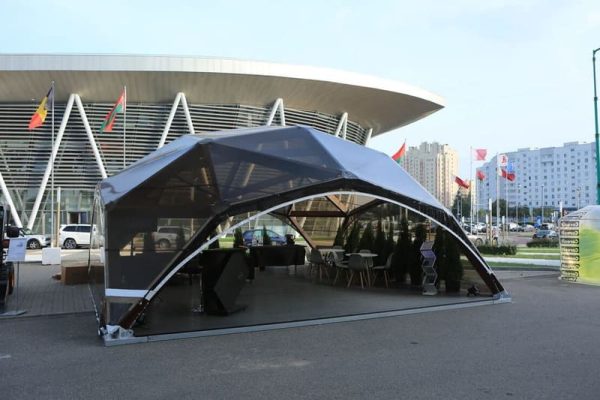 wooden gazebo