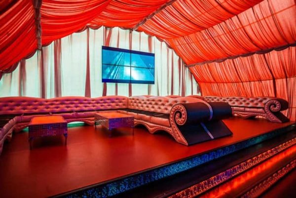 nightclub tent