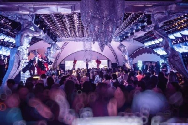 nightclub tent