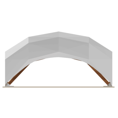wooden tent