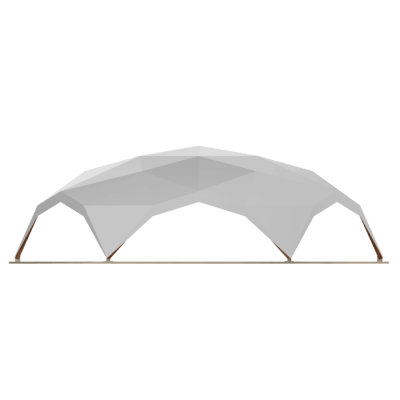 wooden tent