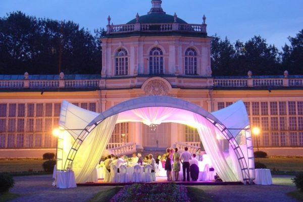 arched tent