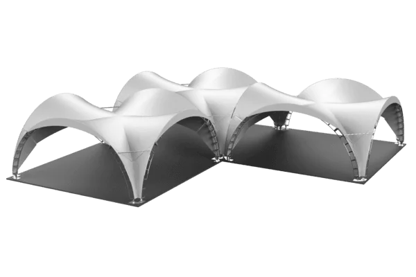 arched tent