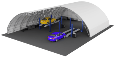 Hangar for service stations