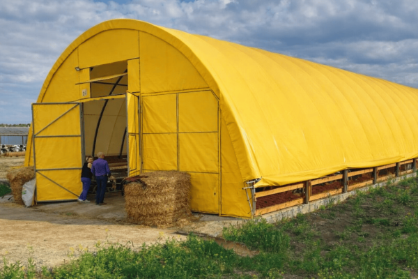 Hangars for grain storage