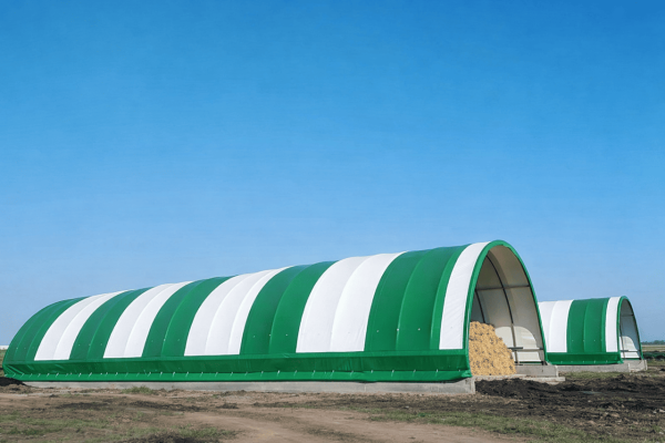 Hangars for grain storage